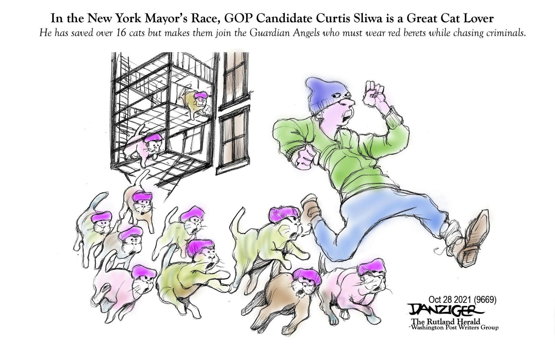 Jeff Danziger cartoon